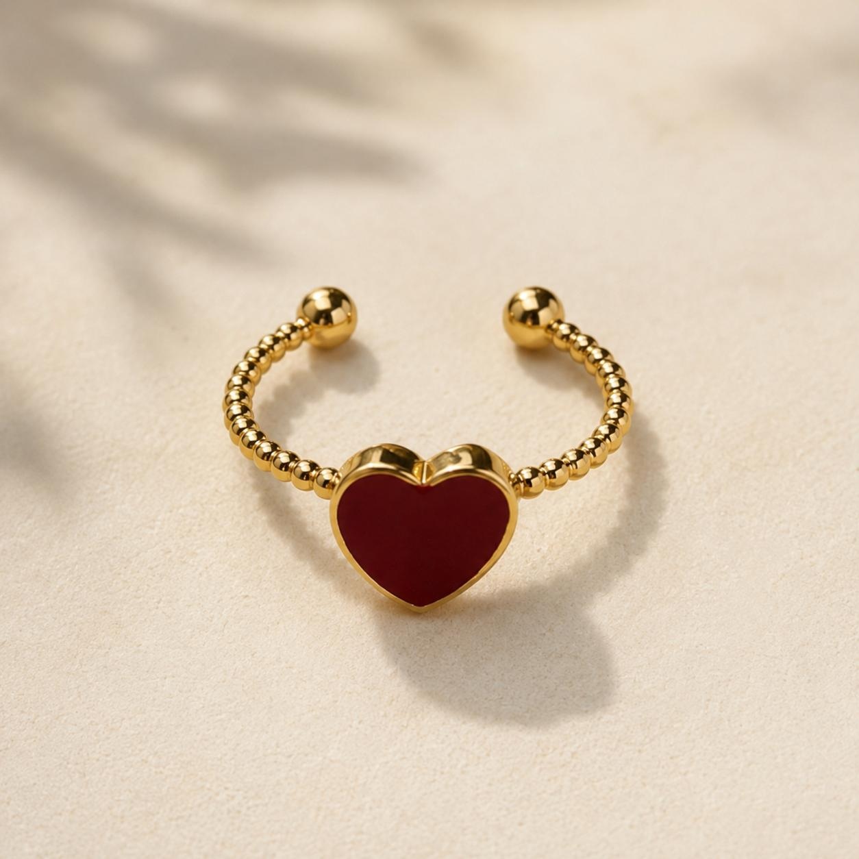 Anillo Corazón Carmesí, fotografía 1