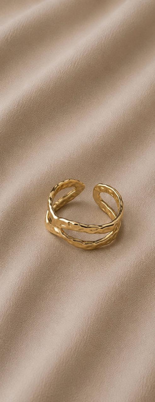 Anillo Doble Martillado, fotografía 1