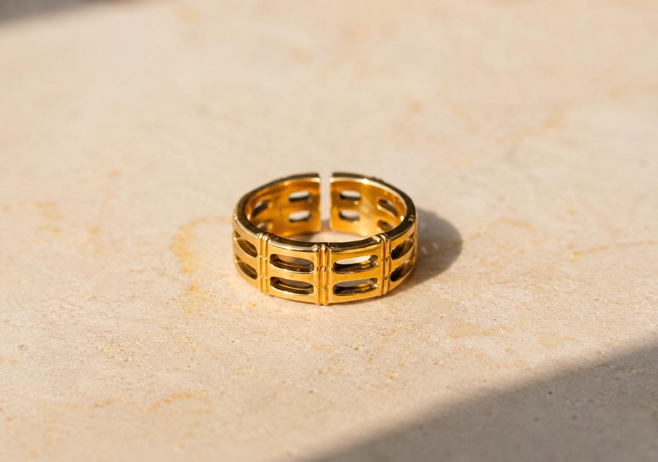 Anillo Geométrico, fotografía 1