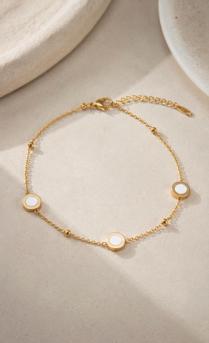 Pulsera Nácar Blanco, fotografía 1
