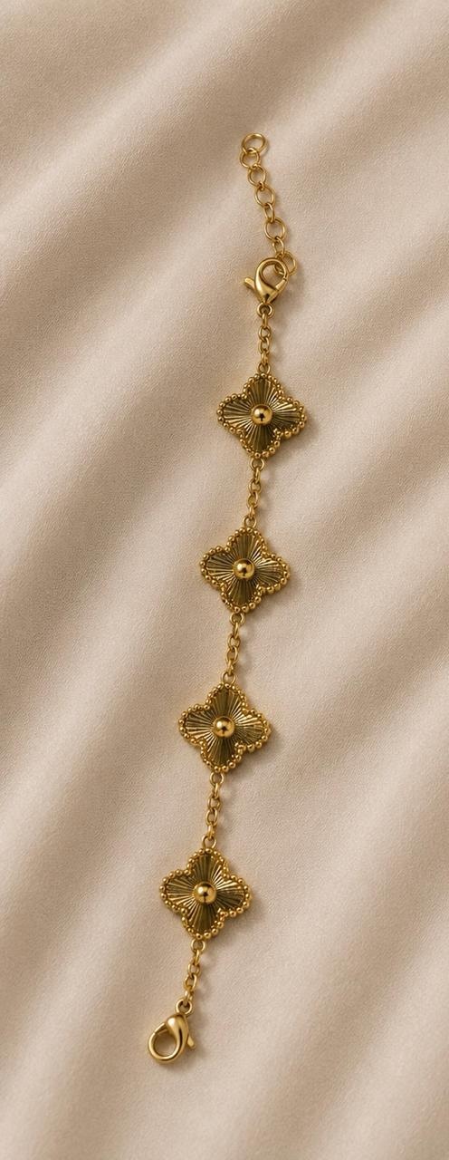 Pulsera Trébol Barroco, fotografía 1