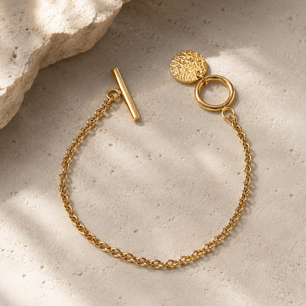 Pulsera Sol y Círculo, fotografía 1