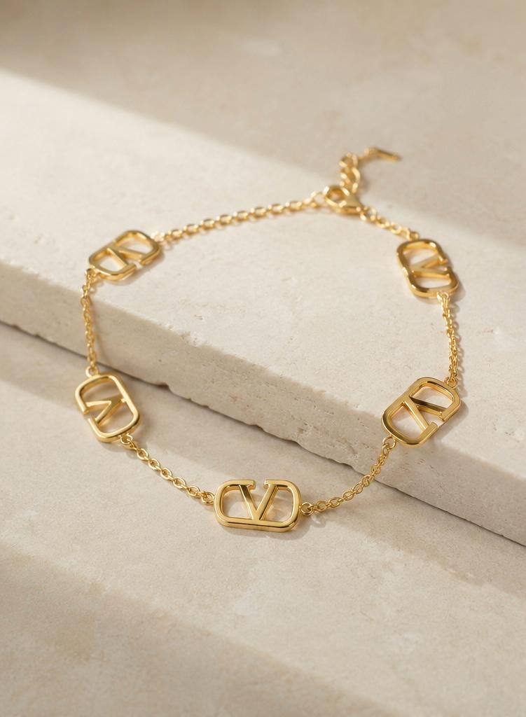 Pulsera Óvalos Enlazados, fotografía 1