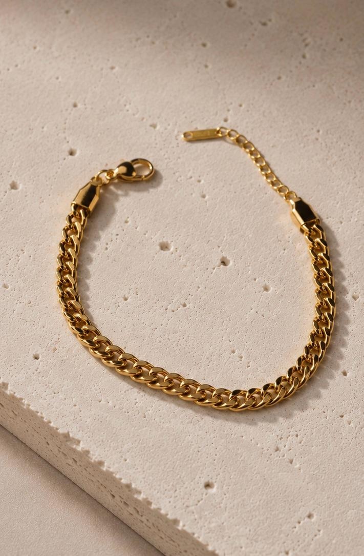 Pulsera Cubana Gruesa, fotografía 1