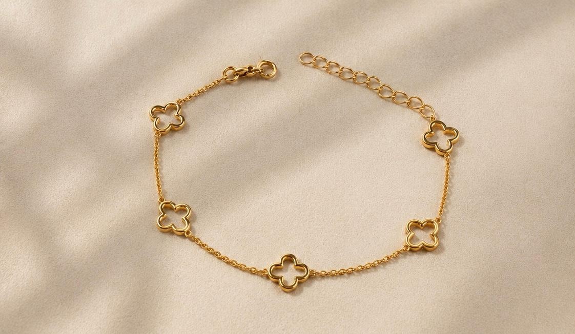 Pulsera Diamantes Geométricos, fotografía 1