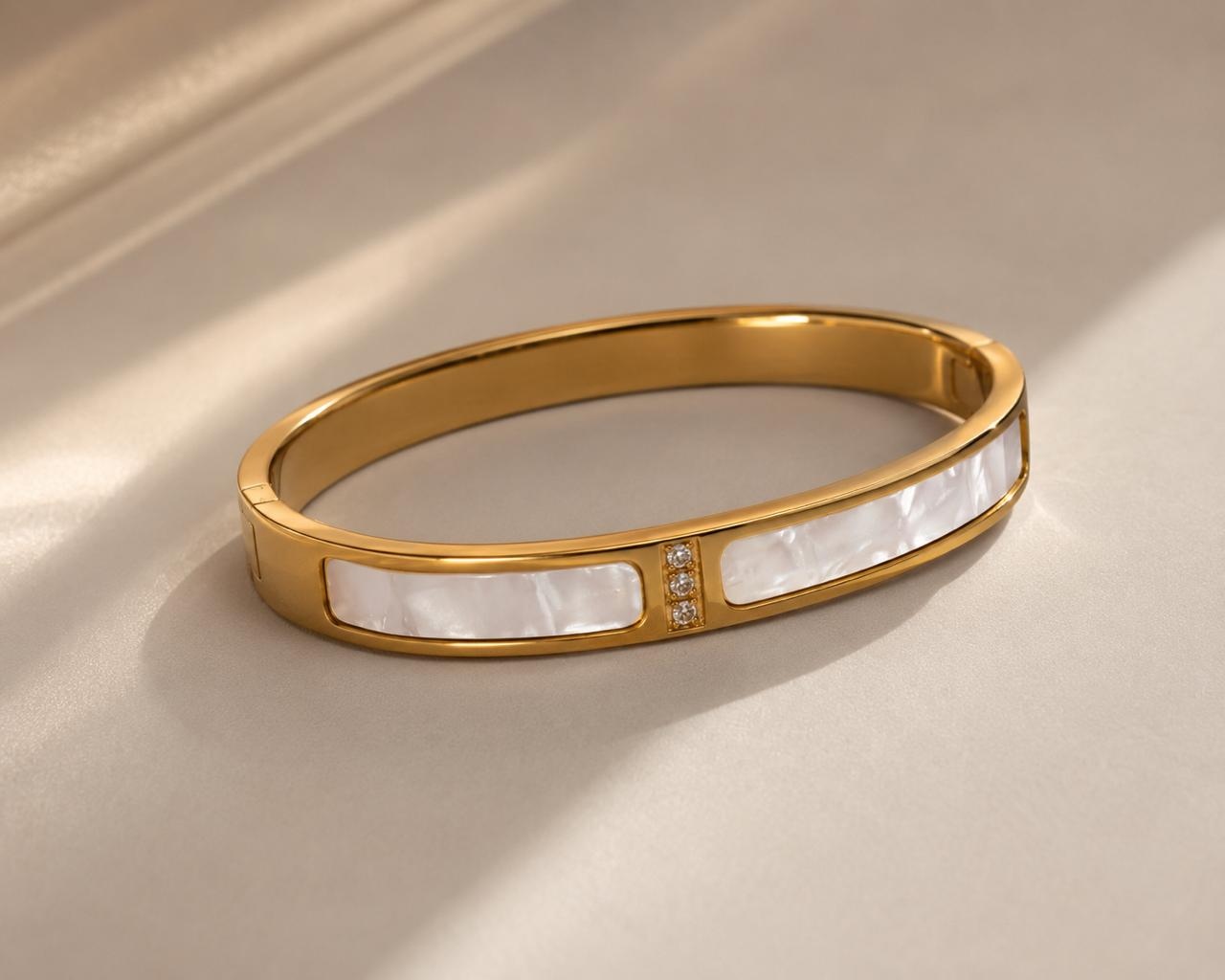 Brazalete Nácar Bicolor, fotografía 1