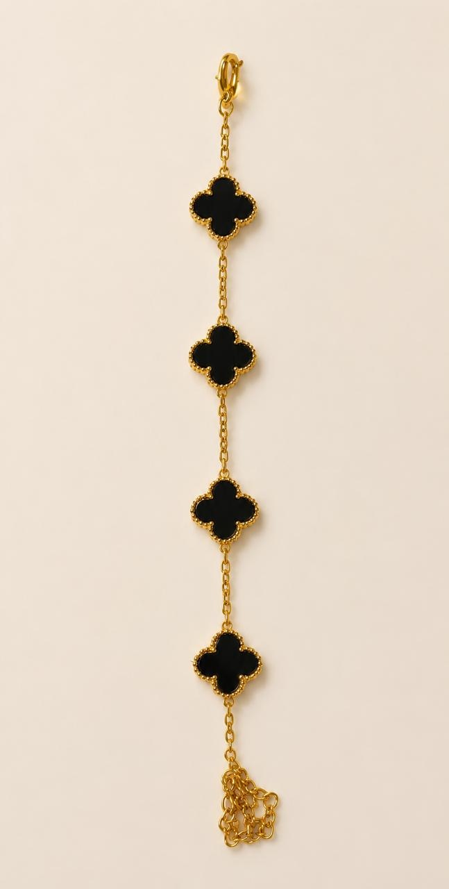 Pulsera Trébol Negro, fotografía 1
